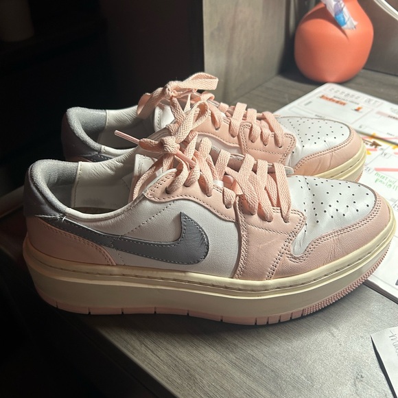 pink nike platform sneakers - Picture 1 of 5